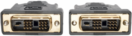 DVI-D Single Link Cable 20 ft, Supports 1920x1200, Gold-Plated Connectors