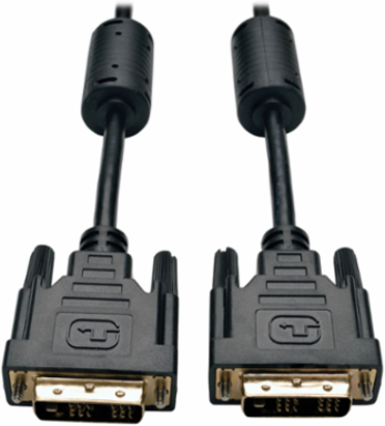 DVI Single Link Cable 25 ft, 4.95Gbps, Resolutions up to 1920x1200