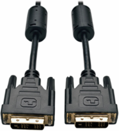 50 ft DVI Single Link TMDS Cable, DVI-D M/M, High Speed 9.9Gbps
