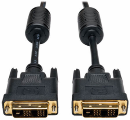 DVI-D Single Link Cable 18 Inch, 4.95Gbps, Gold Plated Contacts