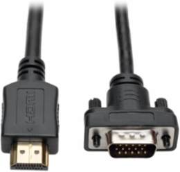 HDMI to VGA Active Adapter Cable, 15 ft, HD Resolutions up to 1920 x 1200
