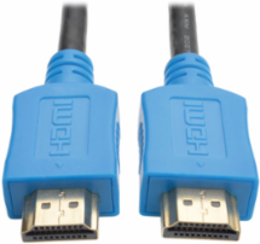 High Speed HDMI Cable 10 Ft, UHD 4K, 18 Gbps, Blue