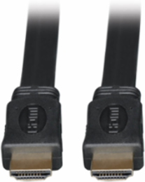 16 ft High Speed Flat HDMI Cable, UHD 4K, Gold Connectors