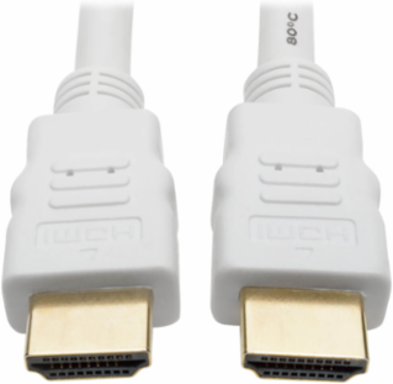High-Speed HDMI Cable 25 ft, HD (M/M), 18 Gbps, White