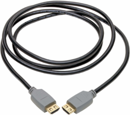 High-Speed HDMI 2.0a Cable 2 m, Gripping Connectors, 4K @ 60 Hz, Black