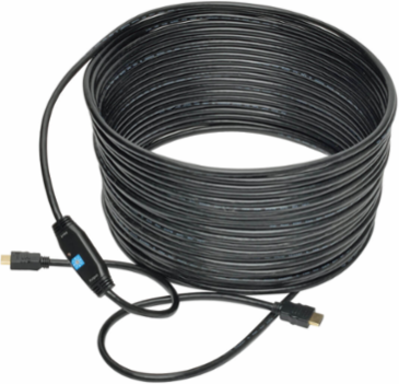 Active High-Speed HDMI Cable, 50 ft, Supports 1080p @ 60 Hz, Black