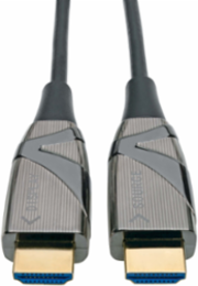 High-Speed HDMI 2.0 Fiber Active Optical Cable, 15 m, 4K HDR @ 60 Hz, M/M