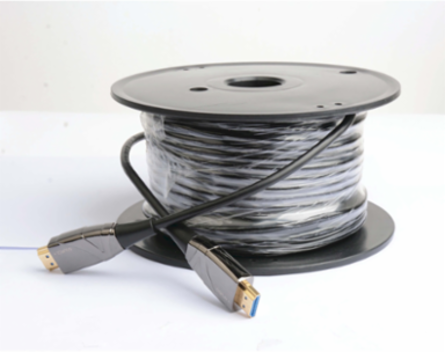 High-Speed HDMI 2.0 Fiber Active Optical Cable, 4K HDR @ 60 Hz, 45 m