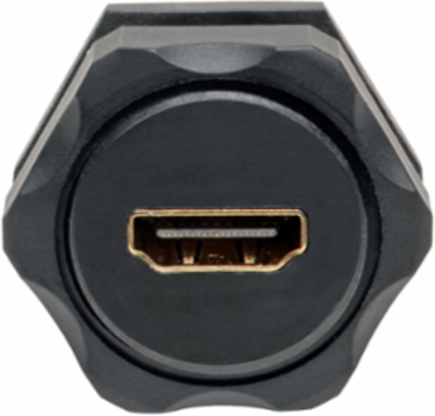 4K HDMI Coupler with Ethernet, IP68 Rated, 4K x 2K @ 60 Hz