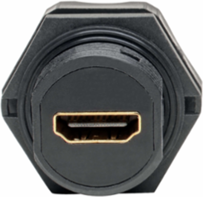 4K HDMI Coupler with Ethernet, IP68 Rated, 4K x 2K @ 60 Hz