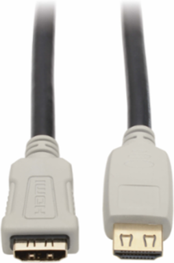 High-Speed HDMI 2.0b Extension Cable, Gripping Connector, 3 ft, 4K, 60 Hz