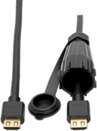 High-Speed HDMI Cable - IP68 Rated, 3 ft., 4K HDMI 2.0, Black