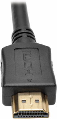 3 ft. High-Speed HDMI Cable with Ethernet, Panel Mount, 28 AWG