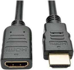 High-Speed HDMI Extension Cable 6 ft, 4K UHD, 18 Gbps, Gold-Plated Connectors