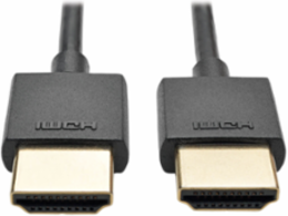 Slim High-Speed HDMI Cable 6 ft., 4K UHD, Gold-Plated Connectors