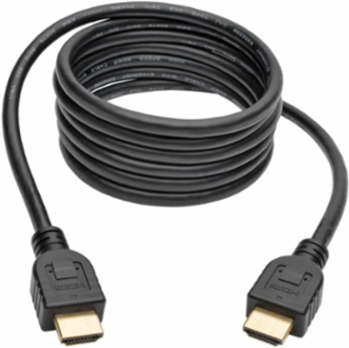 High-Speed HDMI Cable 10 ft, UHD 4K, CL3-Rated, Gold-Plated Connectors
