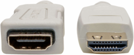 High-Speed HDMI 2.0b Extension Cable, 15 ft, 4K @ 60 Hz, Gripping Connector