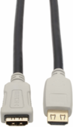 High-Speed HDMI 2.0b Extension Cable, 15 ft, 4K @ 60 Hz, Gripping Connector