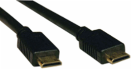 High Speed Mini-HDMI Cable 6 ft, HDMI 1.3 Compliant, 24K Gold-Plated Connectors