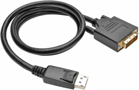 DisplayPort 1.2 to DVI Active Adapter Cable, 3 ft, 1920 x 1200 Resolution