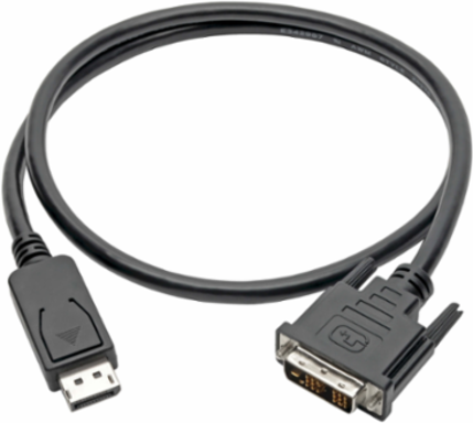 DisplayPort to DVI-D Adapter Cable, 3 ft, Male to Male, 1920 x 1200 @ 60 Hz