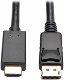 DisplayPort 1.2 to HDMI Active Adapter Cable, 3 Ft, UHD 4K Support