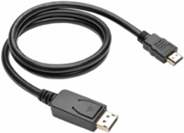 DisplayPort to HDMI Adapter Cable 3 ft, UHD 4K, Gold-Plated Connectors