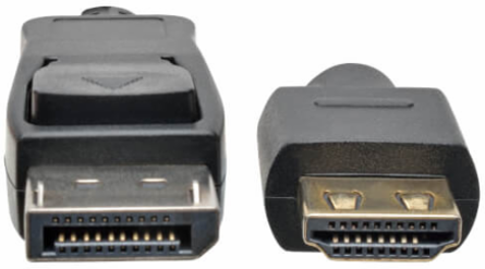 DisplayPort 1.4 to HDMI Active Adapter Cable (M/M), 4K 60 Hz, 4:4:4, HDR, HDCP 2.2, 20 ft. (6.1 m), TAA