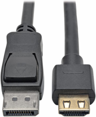 DisplayPort 1.4 to HDMI Active Adapter Cable (M/M), 4K 60 Hz, 4:4:4, HDR, HDCP 2.2, 20 ft. (6.1 m), TAA