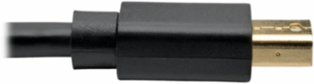 Mini DisplayPort to DisplayPort Adapter Cable, 4K @ 60 Hz, 3 ft.