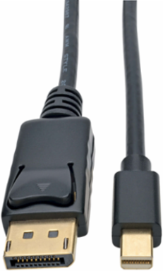Mini DisplayPort to DisplayPort Adapter Cable, 4K @ 60 Hz, 3 ft.