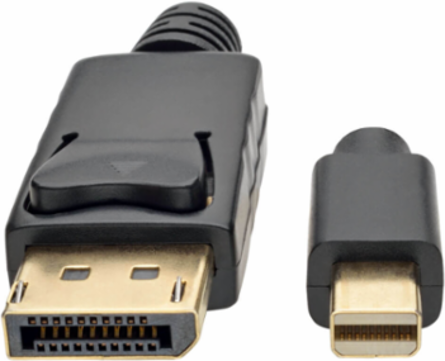 Mini DisplayPort to DisplayPort 4K @ 60 Hz Cable Adapter, 10 Ft.
