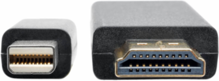 Mini DisplayPort to HDMI Adapter Cable, 3 ft., Supports 1080p Video