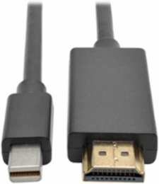 Mini DisplayPort to HDMI Adapter Cable, 3 ft., Supports 1080p Video