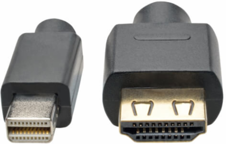 Mini DisplayPort 1.4 to HDMI Active Adapter Cable, M/M, 4K 60 Hz, HDR, HDCP 2.2, 6 ft, TAA