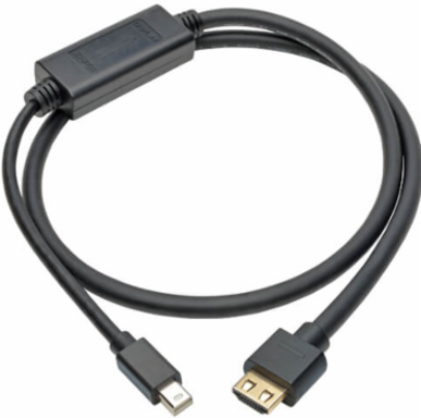 Mini DisplayPort 1.4 to HDMI Active Adapter Cable, M/M, 4K 60 Hz, HDR, HDCP 2.2, 6 ft, TAA
