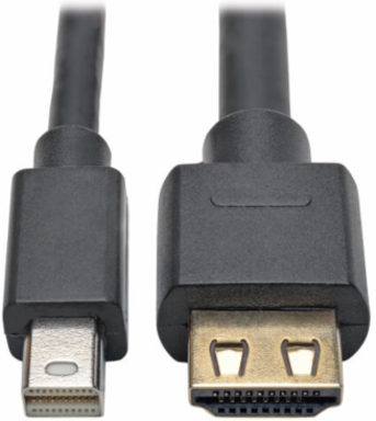 Mini DisplayPort 1.4 to HDMI Active Adapter Cable, M/M, 4K 60 Hz, HDR, HDCP 2.2, 6 ft, TAA