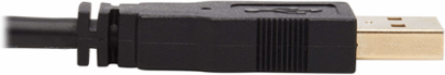 10 ft DisplayPort KVM Cable Kit, 4K, 4:4:4, USB, Audio, Black