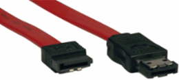 SATA to eSATA Transition Cable 18 Inch, 7 Pin to 7 Pin, 6 Gbps