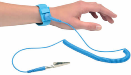 ESD Anti-Static Wrist Strap with Grounding Wire, Adjustable, Lifetime Warranty