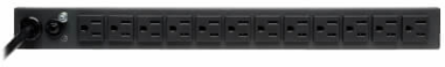 Basic Power Distribution Unit, 1U Rack-Mount, 120V, 13 NEMA 5-15R Outlets, 15 ft. Cord