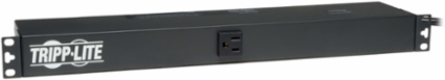 Basic Power Distribution Unit, 1U Rack-Mount, 120V, 13 NEMA 5-15R Outlets, 15 ft. Cord