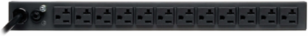 2.4kW 120V Basic PDU with 13 NEMA 5-15/20R Outlets, 15 ft. Cord, 1U Rack-Mount