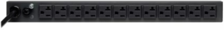 Basic PDU, 2.4kW 120V, 13 NEMA 5-15/20R Outlets, 5-20P Input, 6 ft Cord, 1U