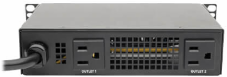 1.4kW Single-Phase Switched Mini PDU, 6 ft Cord, 2 Outlets