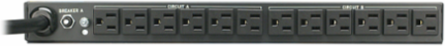 2.9kW 1U Rack-Mount Basic PDU with 24 NEMA 5-15R Outlets and 15 ft. Cord