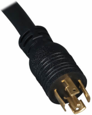10kW 3-Phase Monitored PDU, 10 ft Cord, 48 Outlets, Touchscreen LCD