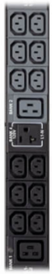 Monitored 5.8kW 3-Phase PDU, Vertical 0U, 45 Outlets, 208V/120V