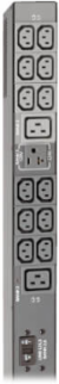 8.6kW 3-Phase Monitored PDU, 45 Outlets, Vertical 0U, 6 ft. Cord, NEMA L21-30P