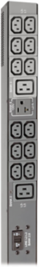 8.6kW 3-Phase Monitored PDU, 45 Outlets, Vertical 0U, 6 ft. Cord, NEMA L21-30P